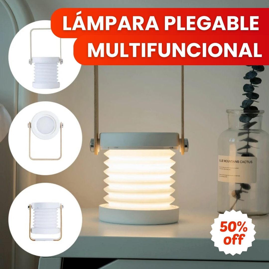 Lámpara Plegable Multifuncional