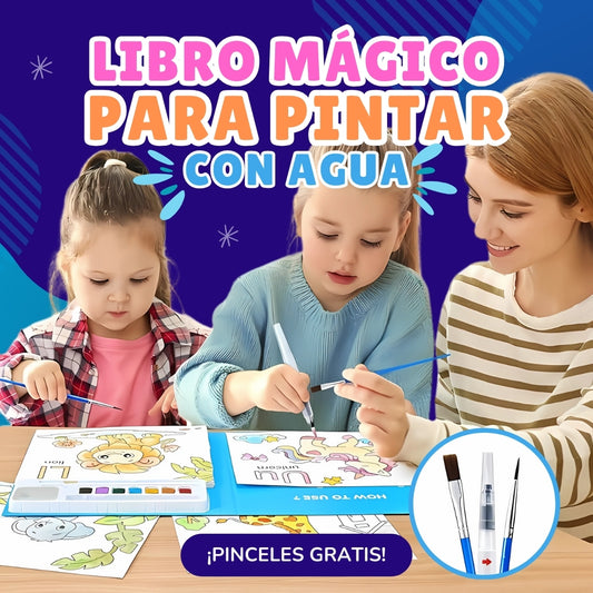 LIBRO DE PINTAR  CON AGUA