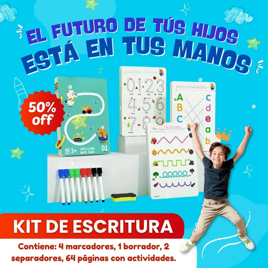 KIT DE ESCRITURA Y TRAZOS MONTESSORI