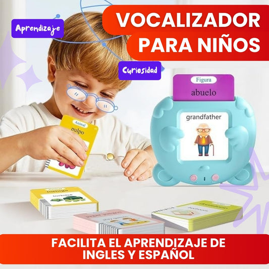 VOZKIDS™ Juguete Sensorial Bilingüe