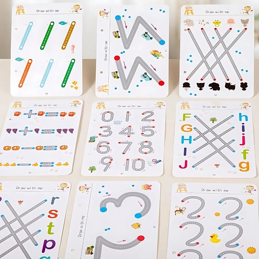 KIT DE ESCRITURA Y TRAZOS MONTESSORI