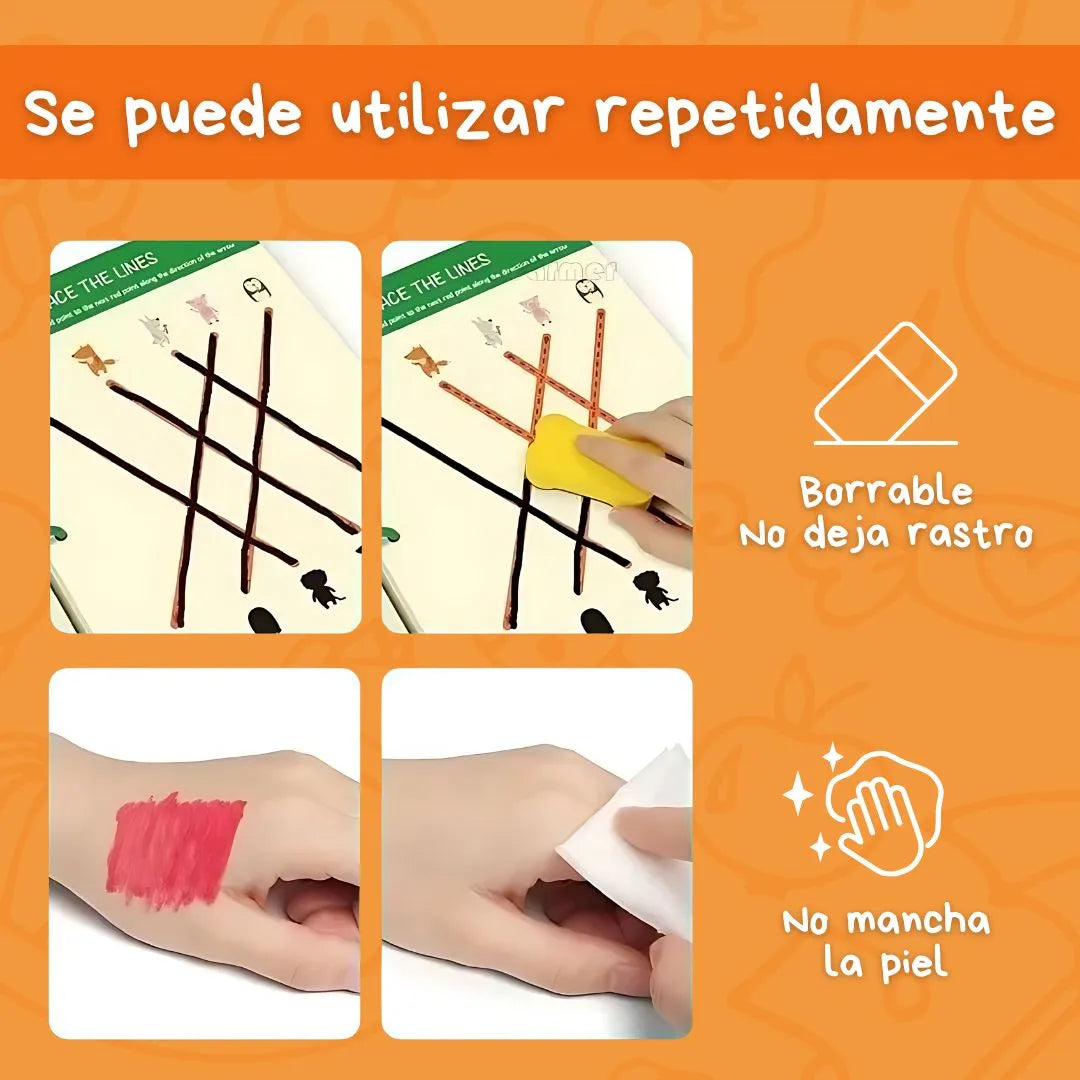 KIT DE ESCRITURA Y TRAZOS MONTESSORI