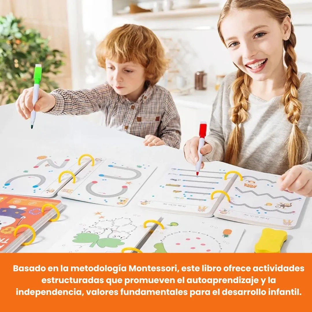 KIT DE ESCRITURA Y TRAZOS MONTESSORI