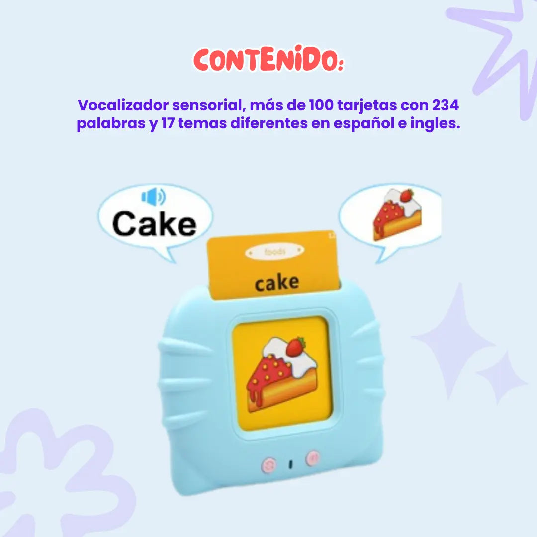 VOZKIDS™ Juguete Sensorial Bilingüe