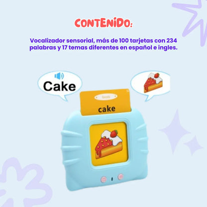 VOZKIDS™ Juguete Sensorial Bilingüe
